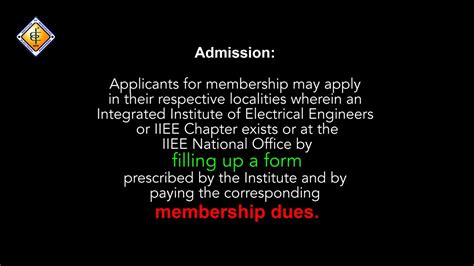 iiee registration|How To Apply .